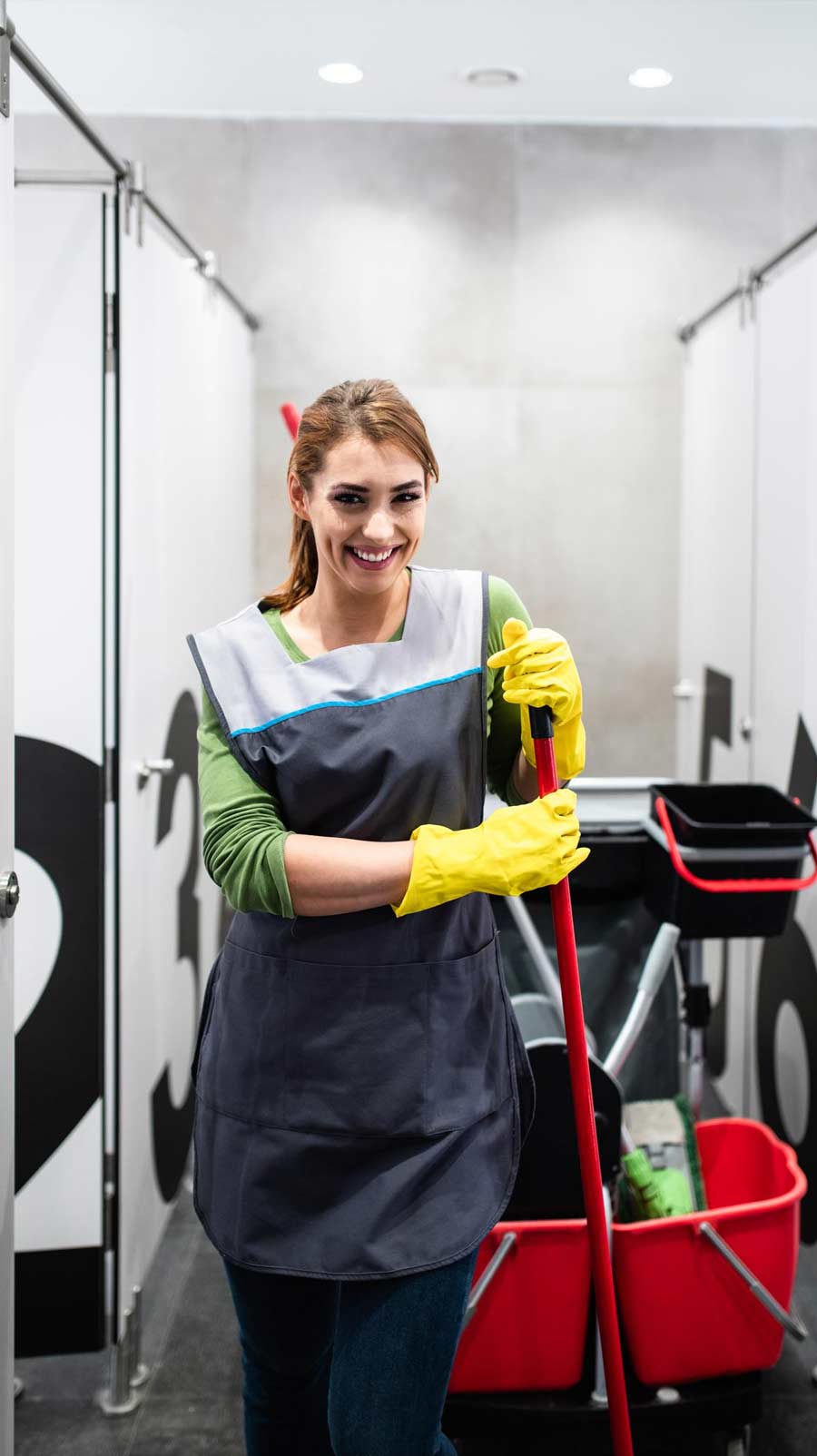 Sales floor maintained