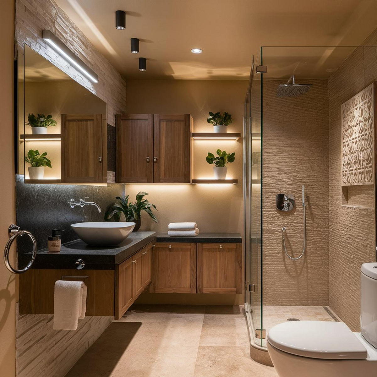 Deep cleaning bathroom in Maryland home